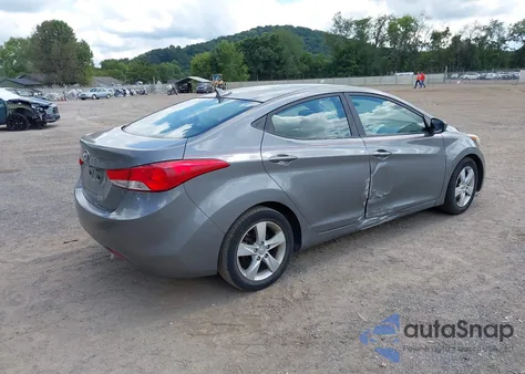 2013 Hyundai Elantra Gls из США, поврежденный, VIN 5NPDH4AE9DH292378